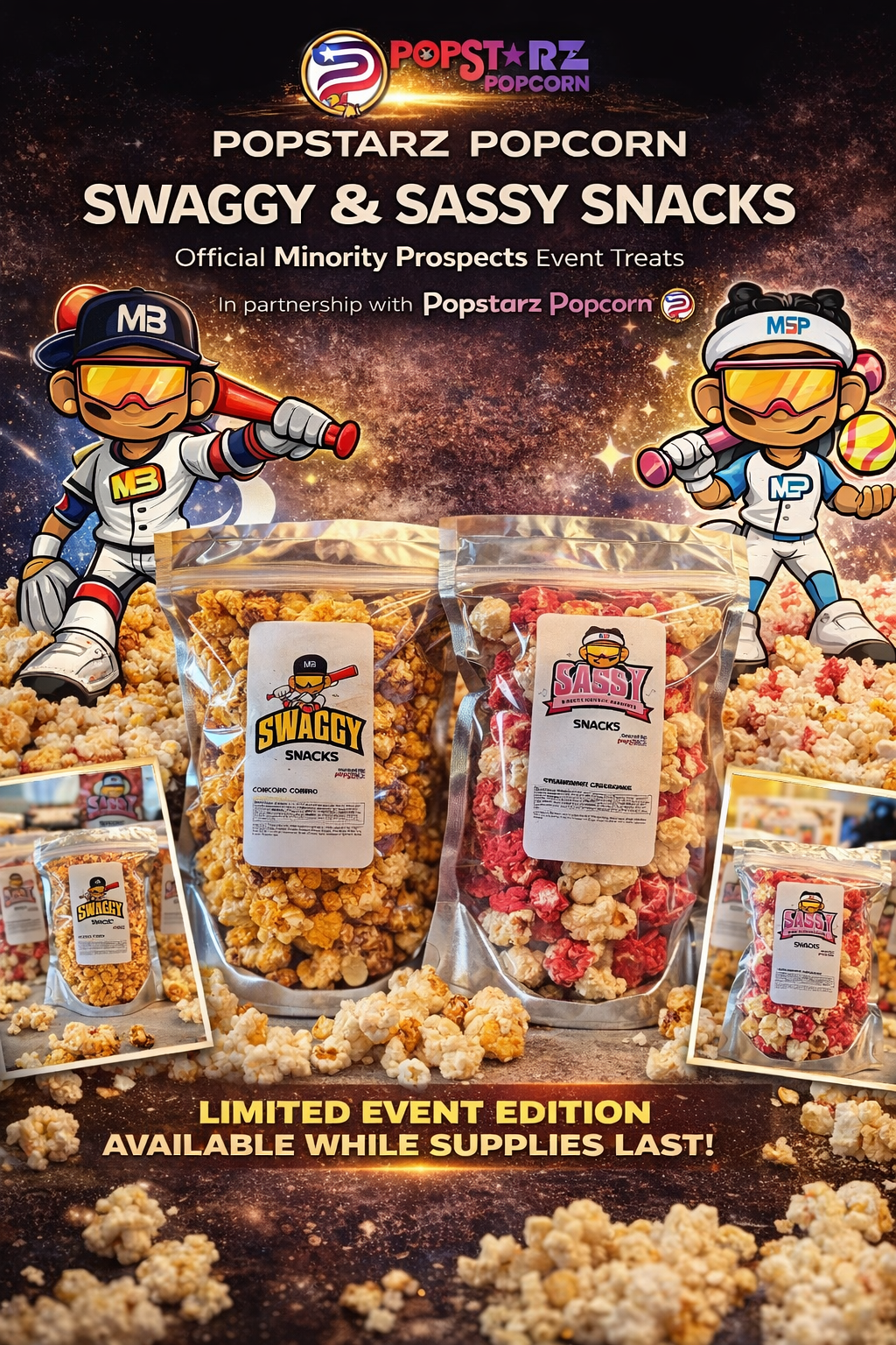 Swaggy Snacks - Cheese & Caramel - For Limited Time!